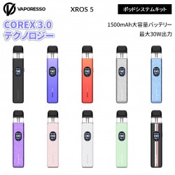 Vaporesso XROS 5 ポッドシステムキット 1500mAh 30W