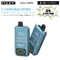 専用です！こうの早苗 天使のタペストリーキット Fizzy Twins 50000 使い捨てべイプキット 0% 【Vapesourcing】