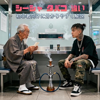 シーシャ タバコ 違い｜初心者向けに分かりやすく解説