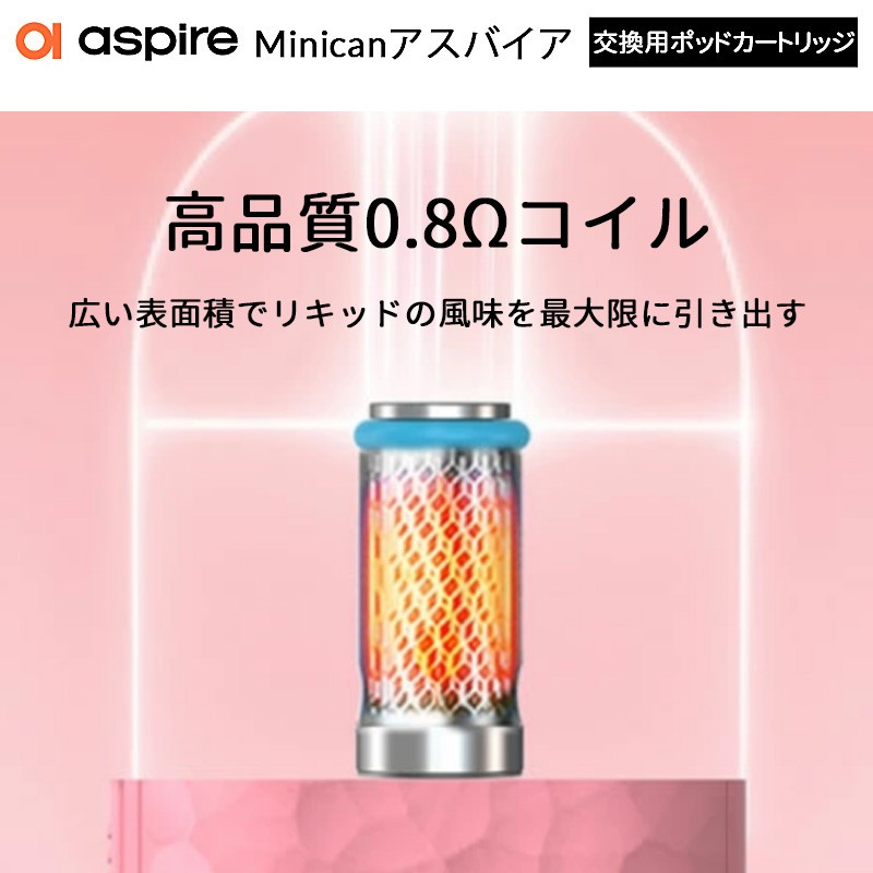 aspire minican pod cartridge 3