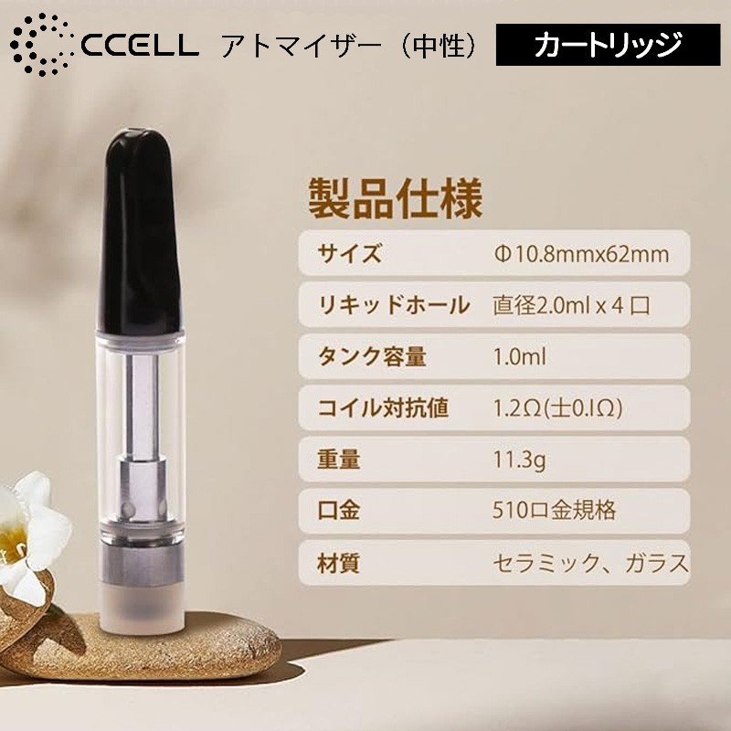 ccell アトマイザー 使い方