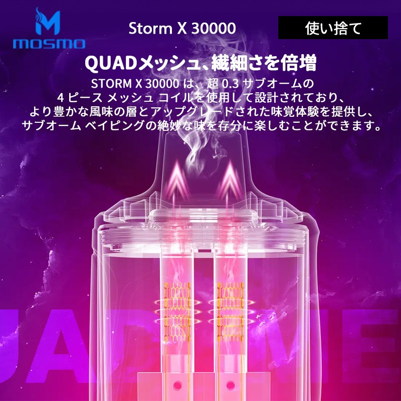 使い方 mosmo strom x 30k