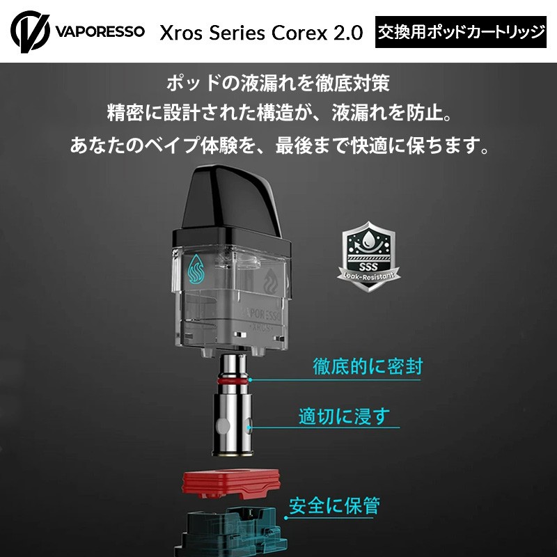vaporesso xros series corex 2 pod cartridge 04