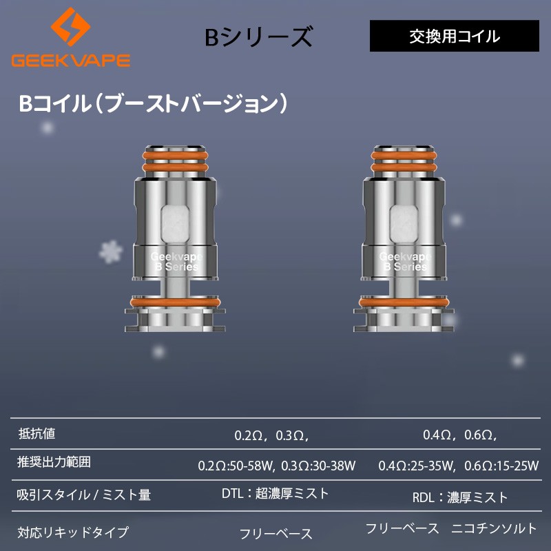 おすすめ geekvape b コイル