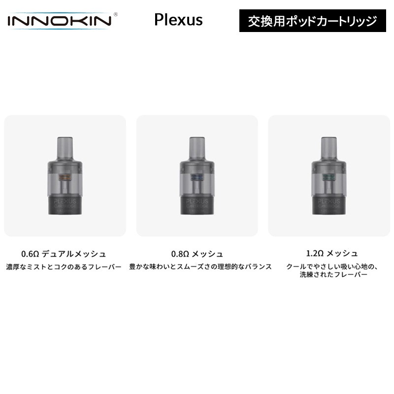 innokin plexus ポッド 正規品