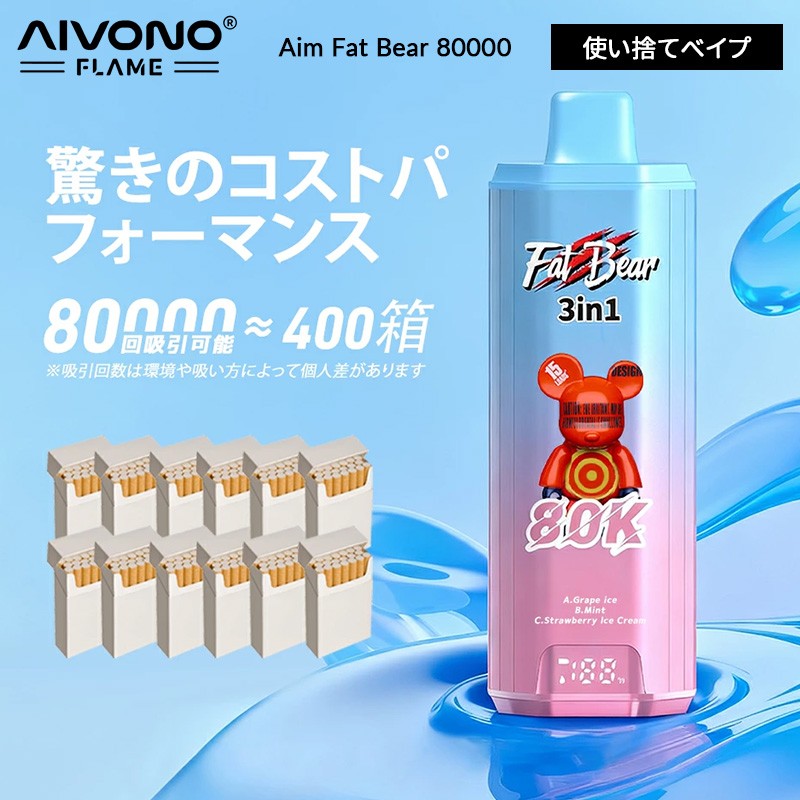 aivono aim fat bear 80000 ランキング