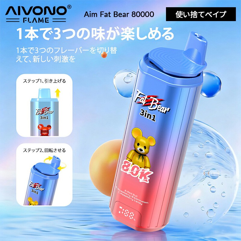 使い方 aivono aim fat bear 80000