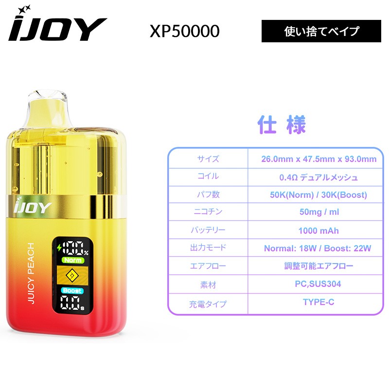 ijoy xp50000 人気