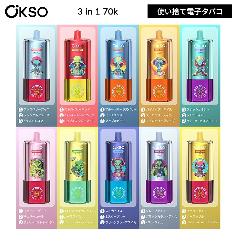 okso 3-in-1 70k 正規品