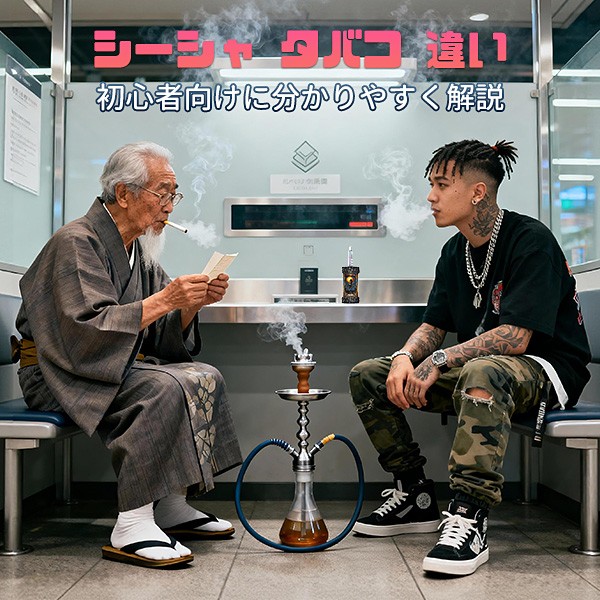 シーシャ タバコ 違い