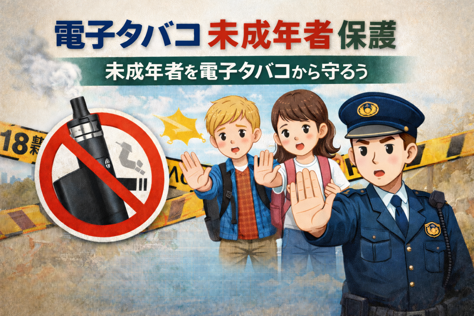 電子タバコ 海外 禁止 なぜ 未成年保護