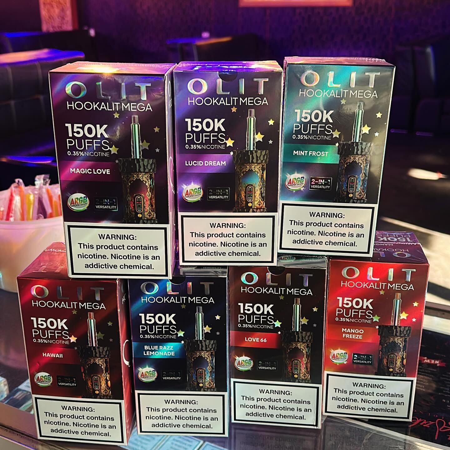 フレーバー豊富