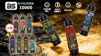 Breze Stiik King Max 使い捨て電子タバコ 10000
