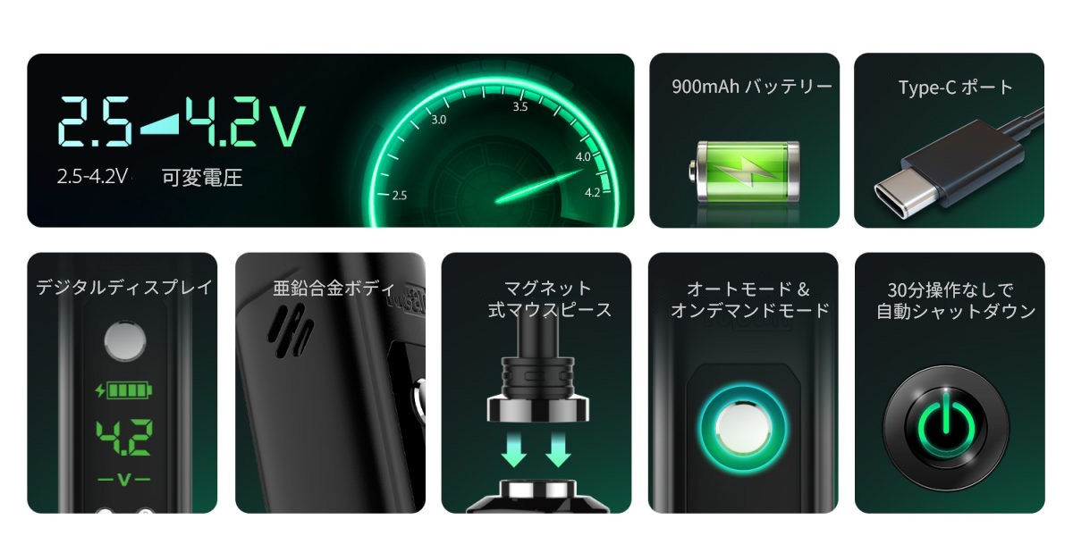 yocan nestor wax ヴェポライザー 簡単