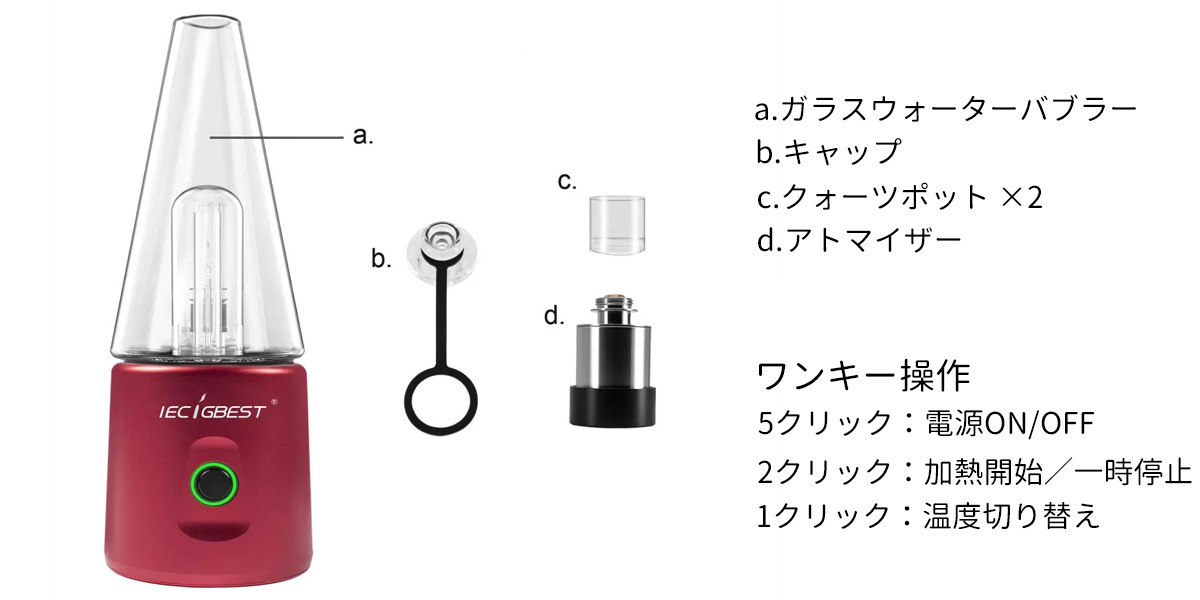 使い方 iecigbest tobor electric dab rig 使い方 iecigbest tobor electric dab rig