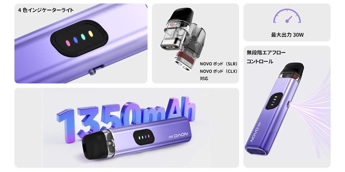 使い方 smok novo go